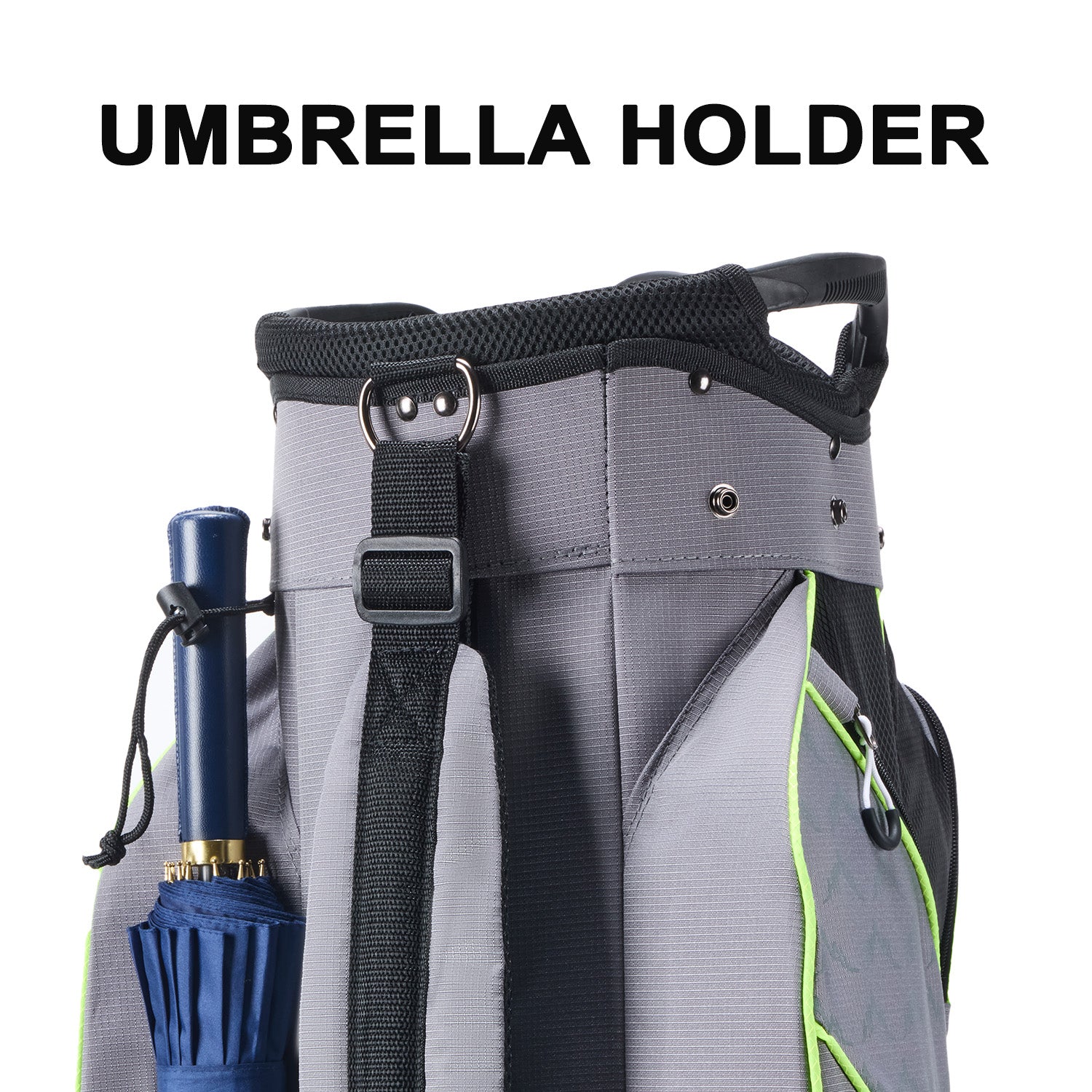 14 Way Golf Cart Bag-Grey